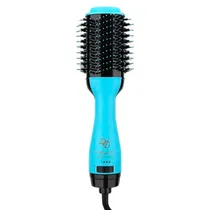 Escova Secadora Eletrica Vbeauty VB5001 / 1200W / 3 Temperaturas / 110V ~ 50/ 60HZ - Azul/ Preto