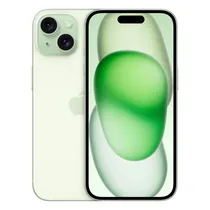 Apple iPhone 15 128GB LL Tela Super Retina XDR 6.1 Dual Cam 48+12MP/12MP Ios 17 Green - Swap 'Grade A-' (Esim)(1 Mês Garantia)