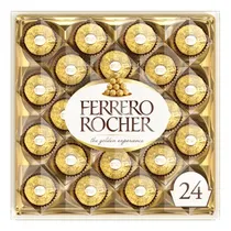Bombom Ferrero Rocher com 24 Unidades 300G (Diamante)