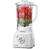 Liquidificador Mondial Turbo L-99WG - 550W - 2.2L - 220V/60HZ - Branco