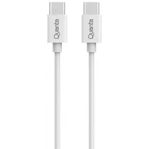 Cable USB-C USB-C Quanta 3A QTCTC70 1M Blanco