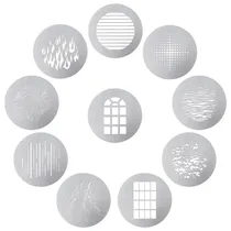 Aputure Spotlight Gobo Kit com 10 Peças