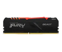 Memória Ram Kingston Fury Beast 16GB / DDR4 / 3200 MHZ / RGB - (KF432C16BBA/ 16)