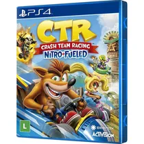 Jogo Crash Team Racing Nitro-Fueled para PS4