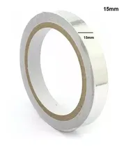 Fita Termica Aluminio Alta Temperatura 15MM Rolo 20MTS [Cod.70703]
