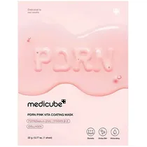 Máscara Facial Medicube PDRN Pink Vita Coating Mask - 1 Unidade