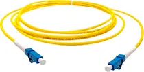 Cabo de Fibra Óptica Iuron LC/Upc-LC/Upc SX SM 3.0MM 2M - Amarelo