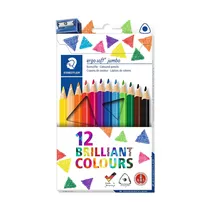 Lápiz para Colorear Staedtler Jumbo 158C12