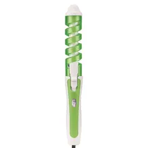 Modelador de Cachos Professional Hair Curler NHC-5300 / 19MM - Branco/Verde Claro