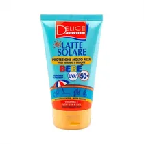 Protetor Solar Delice Solaire Latte Solare Bebe Protezione Molto Alta SFP50 100ML