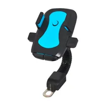 Suporte para Celular Ultra Sticky ZLZ202002 - para Motocicleta - com Suporte Dobrável - Preto e Azul