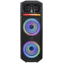 Caixa de Som Kolav M2102 10" Bluetooth / Aux / USB / FM / TF / LED - Preto