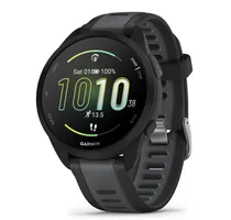 Garmin Relógio Forerunner 165 Basic Black/Slate Gray 43MM 010-02863-20