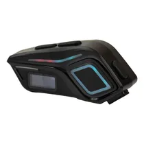 Intercomunicador para Capacete Helmet K08 - Bluetooth - Recarregável - Preto