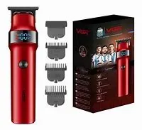 Voyager Cortador de Pelo V-987 USB Recargable Rojo