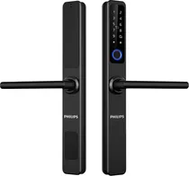Fechadura Eletrônica Digital Philips DDL608-5HWS Preto