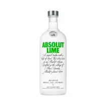 Absolut Vodka Lime 1LT Con 40% Alc