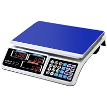 Balança Digital Comercial Satellite AB-21001 para Até 40 KG - Branca/Azul