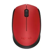 Mouse Logitech M170 Wireless Vermelho