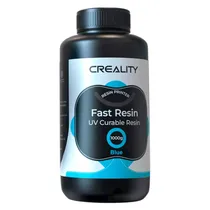 Resina Fast Uv 1KG para Impressora 3D Creality - Plástico Azul