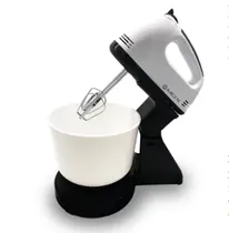 Mox Batidora MO-EM60 7VEL/300W/220V 50HZ Negro/Blanco