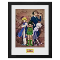 Abystyle Poster Hunter X Hunter Map Framed Print 0753