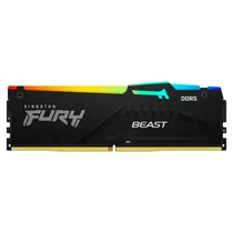 Memória Ram Kingston Fury Beast RGB 32GB DDR5 5600 MHZ - KF556C40BBA-32