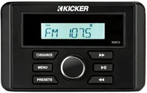 Toca Radio Kicker KMC3 Marine USB/Aux/FM/BT (Caixa Feia)