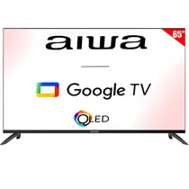 Televisão Smart Qled Aiwa AW65B4QFG 65" 4K Uhd - Preto