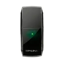 Adaptador TP-Link Archer T2U Nano AC600 USB Sem Fio - Preto