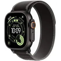 Apple Watch Ultra 3 49 MM/ M/ L MF1H4BE A3281 GPS + Celular - Black Titanium/ Black/ Charcoal Trail Loop (Anatel)