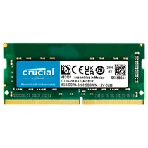 Memória para Notebook Crucial, 8GB, 3200MHZ, DDR4, CT8G4SFRA32A