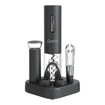 Abridor de Vinho Quanta QTKAV610 Noblevintner - 6 Em 1 - Recarregável - Preto
