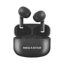 Auricular Inalámbrico Mega Star HPV03BT Negro