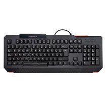 Teclado Magnavox MGA5309-Mo - com Fio - Espanhol - com Iluminação - Preto