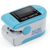 Oxímetro de Dedo More Fitness MF-417 - Azul Claro