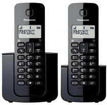 Telefone Fixo Panasonic Sem Fio KX-TGB112LAB - 1 Base Digital (Bi-Volt)
