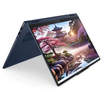 Notebook Lenovo Ideapad 5 2-IN-1 16AKP10 (83KU0013US), AMD Ryzen Ai 7 350 3.5GHZ (5.00GHZ), Ai Boost 50 Tops, 16GB Ram, 1TB SSD, Tela 16" Touch 360° Wuxga (1920X1200), Windows 11 Home Copilot + PC, Inglês, Cosmic Azul