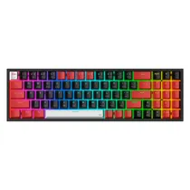 Teclado Gamer Redragon Pollux Pro K628RGB-Pro-BRW Switch Red Bluetooth/Wired/Wieless - Black