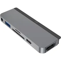 Hub Hyper Hyperdrive 6-IN-1 USB-C para iPad Pro Space Gray - HD319B-Gray