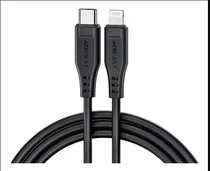 Cable USB-C Lightning Acefast C3-01 1.2M 30W Data Negro