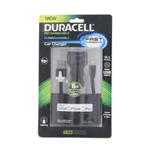 Carregador Veicular Duracell PRO183 Doble USB iPhone