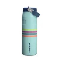 Botella Térmica Stanley Aerolight Flip Straw 2.0 710ML Seafoam Stripe