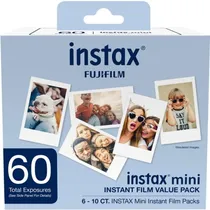 Papel Térmico Fujifilm Instax Mini - (60 Folhas de Filme)