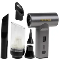 Soprador e Aspirador Portátil Prosper Violet Turbo Fan P-2001 100 Watts Recarregável - Space Gray