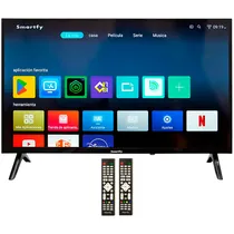 Smart TV Smartfy STV32 32" HD Wi-Fi Android 14 Digital App/Life Magis TV / 2 Controles