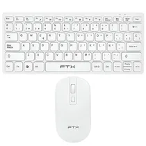 Teclado+Mouse Wireless FTX GK03 Branco Español