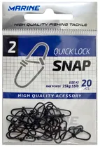 Snap Marine Sports Quick Lock 2 com 20 Pçs