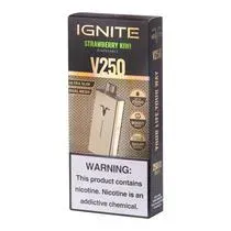 Ignite Vaper Desechable V250 Gold 25000PUFFS Strawberry Kiwi