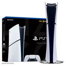 Console Sony Playstation 5 Slim CFI-2115B 4K Edição Digital 825GB SSD - Branco